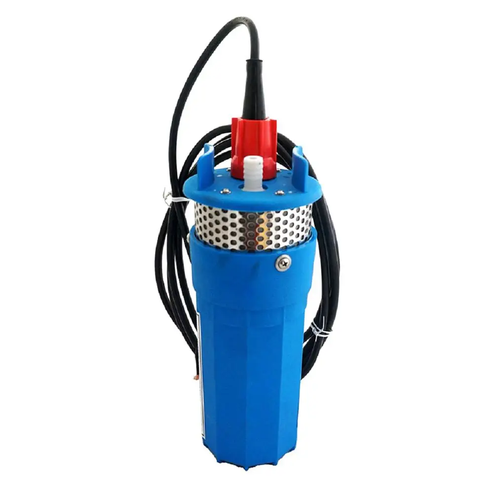 12V погружной электродвигатель постоянного тока солнечный насос для колодезной