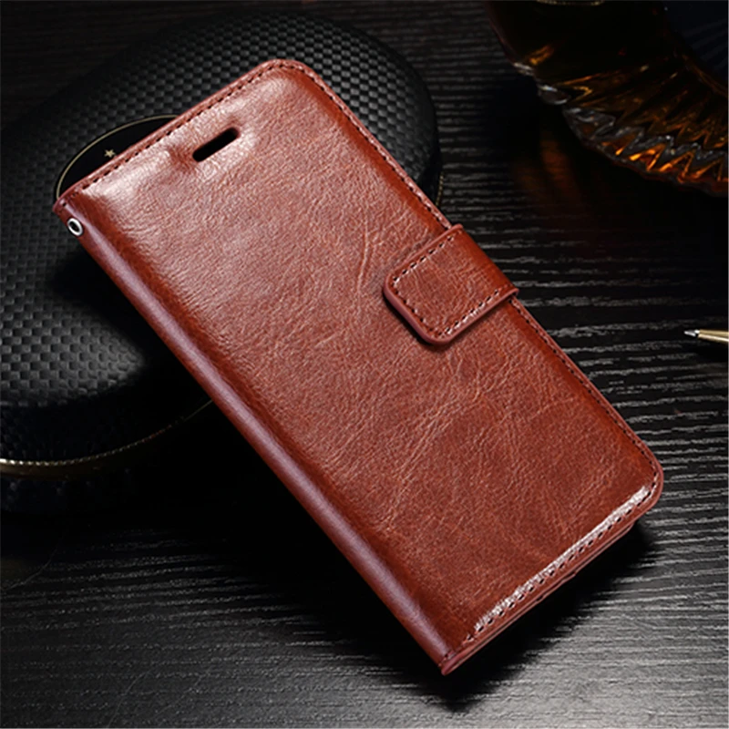 Ретро флип чехол для Xiaomi Redmi 4A искусственная кожа + кремния Бумажник Крышкой