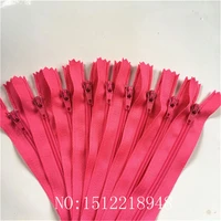 50pcs 24 inch 60cm rose nylon coil zippers tailor sewer craft crafters fgdqrs 3 closed end