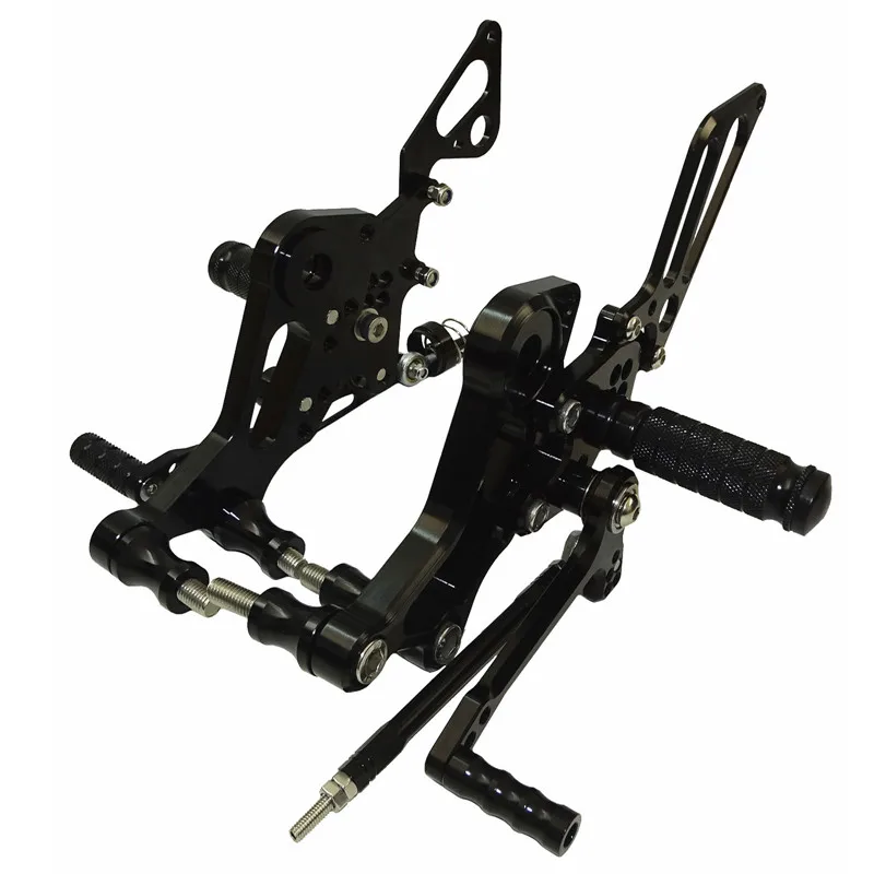 Waase Мотоцикл CNC регулируемый Rider Rearsets Rearset подставка для ног колышки Ducati Monster 696 795 796