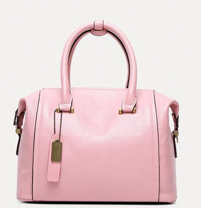 pink 2 Новые повседневные женские сумки на плечо от известного бренда, модные дизайнерские сумки, однотонная мотоциклетная сумка, большая емкость, женские сумки - Цвет: pink 2