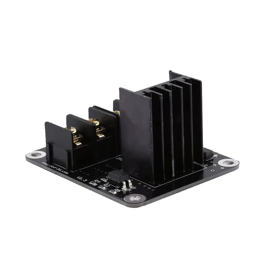2 Pack 3D Printer Parts General Add-on Heated Bed Power Expansion Module for with Cable Black | Компьютеры и офис