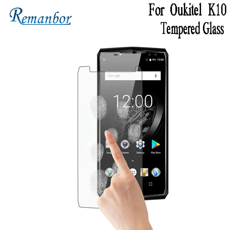Remanbor для Oukitel K10 закаленное Сталь пленкой передней панели Стекло защитный