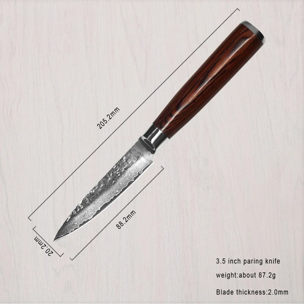 High End набор ножей из дамасской стали 8 &quot8&quot 5 &quot3 5&quot для нарезки хлеба нож