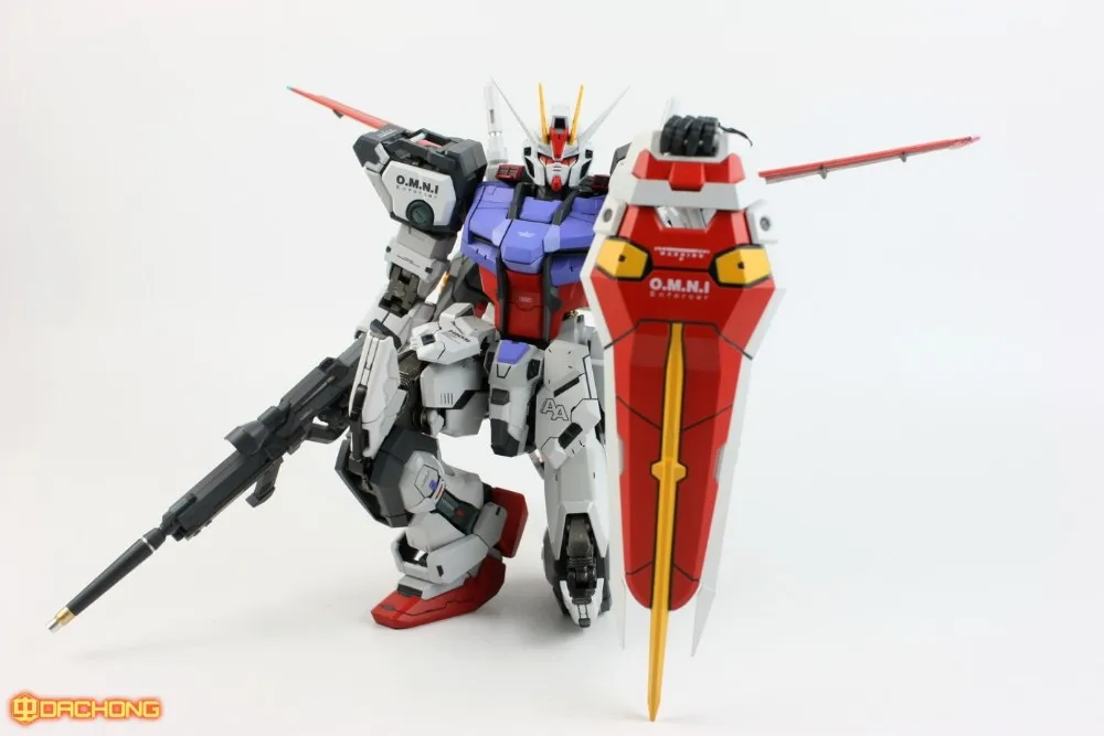 Модели вентиляторов Moshow strike gundam seed 1/72 GAT-X105 металлическая конструкция плюс 26 см высота