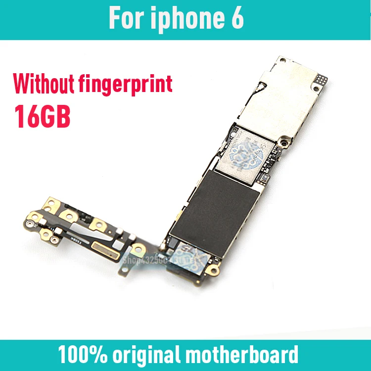 100% Original unlocked for iphone 6 4.7inch Motherboard without Touch ID with IOS System Mainboard Good Working | Мобильные телефоны