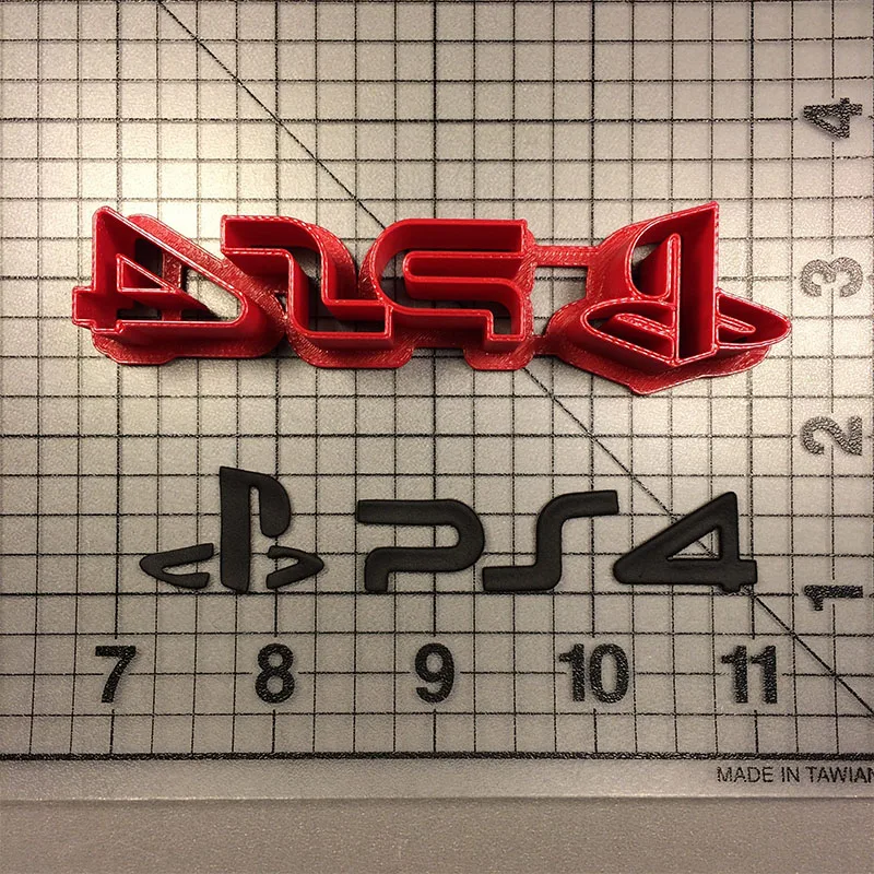 Логотип Playstation резак для печенья на заказ 3D печать помадка кекс лучшие