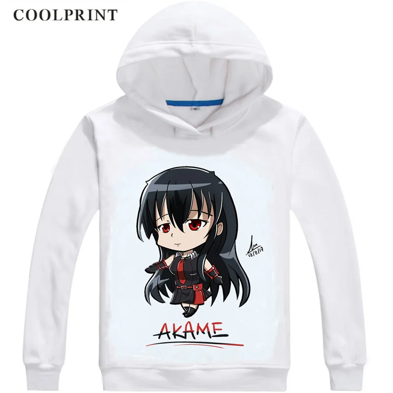 Akame ga Kiru! Ga Kill! Красных глаз худи с Killer толстовка капюшоном рисунком из аниме анимэ