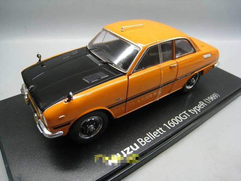 IXO 1/24 масштабная модель автомобиля игрушки ISUZU BELLETT 1600GT литая под давлением металлическая модель автомобиля игрушка для коллекции, подарок, дети