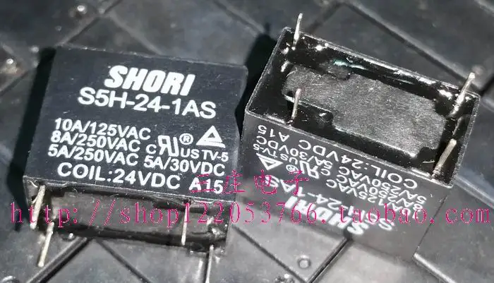 Реле S5H 24 1AS 32F 1A 24V 8A 4 фута|relay 4|4 relay |