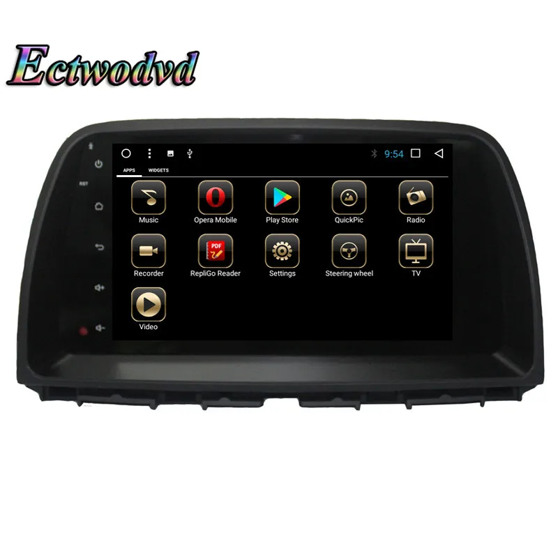 Ectwodvd Восьмиядерный Android 8 1 4G + 64G Автомобильный Радио Стерео gps навигация для Mazda CX-5