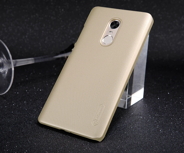 Redmi Note 4X чехол Xiaomi Redmi Note 4X чехол NILLKIN супер матовый защитный жесткий чехол с бесплатной защитой экрана