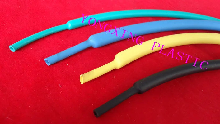 Термоусадочная трубка с двойными стенками 1 м/лот 3/16 дюйма (4 8 мм) термоусадочная