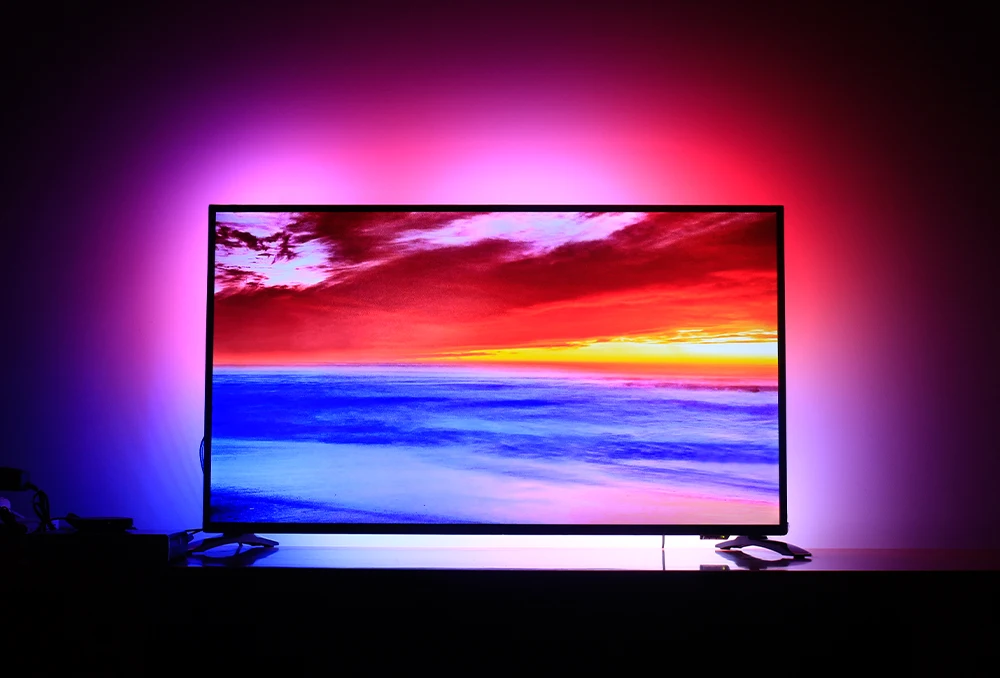Ambilight USB WS2812B Светодиодная лента HD tv монитор Настольный ПК экран тыловая подсветка ws2812 Пиксельная лента 1 м~ 5 м