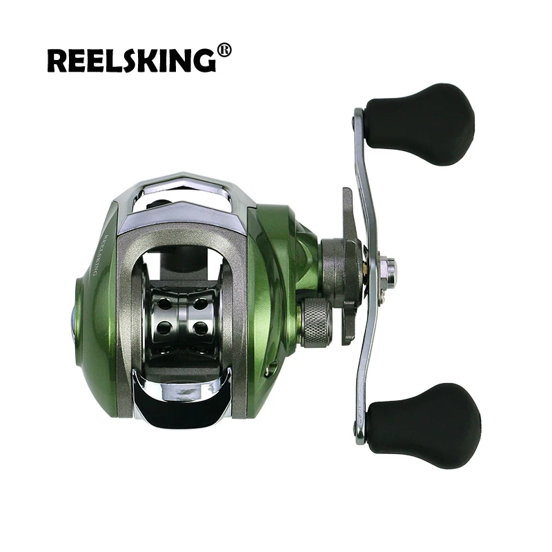 Катушка для спиннинга REELSKING с магнитным тормозом макс. нагрузка 6 кг 17 + 1 7 1: