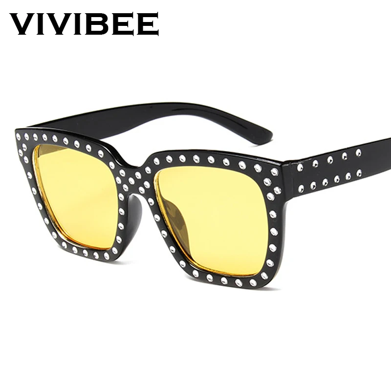 Женские солнцезащитные очки VIVIBEE с цветными линзами цвет в ассортименте|Женские