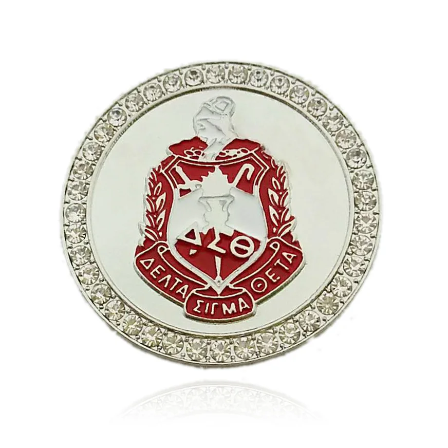 Дропшиппинг Delta Sigma Theta жемчужная булавка DST брошь ювелирные изделия