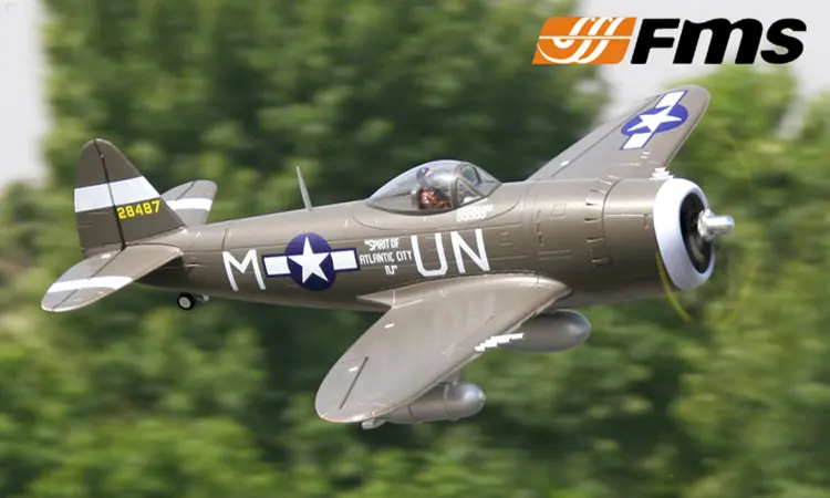 FMS P47 EPO 1400 мм PNP RC модель самолета Warbird без батареи и радио