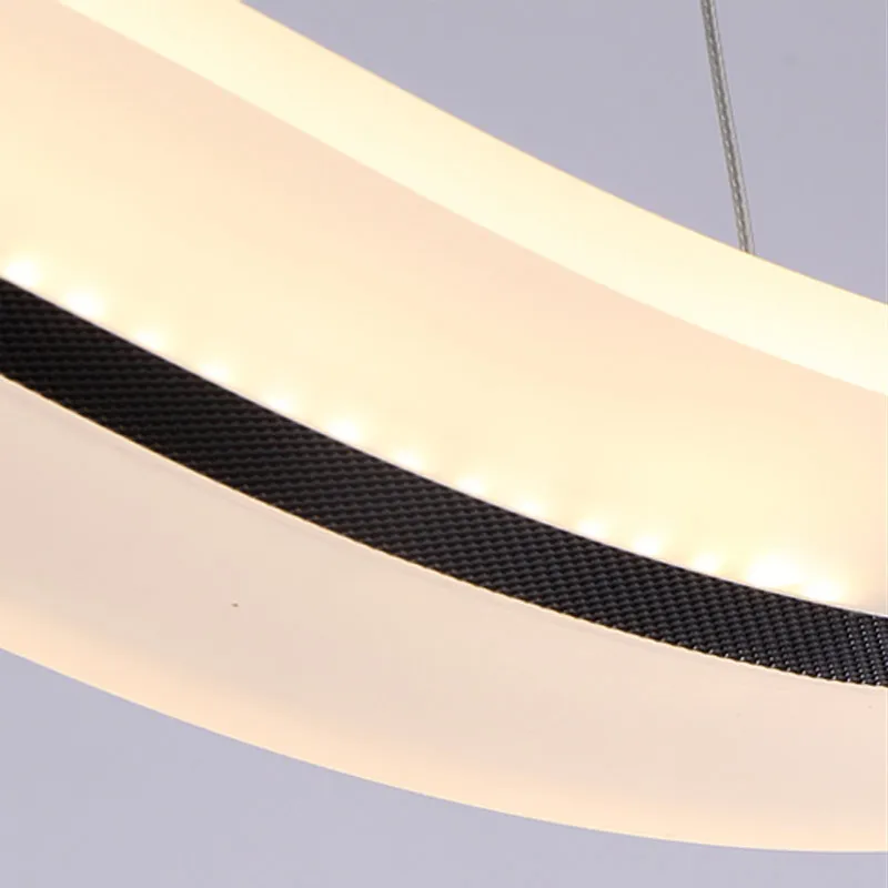 Современные акриловые светодиодные подвесные светильники для гостиной столовой