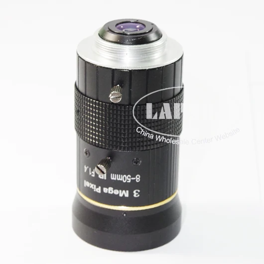 Объектив для камеры видеонаблюдения с ручной фокусировкой радужной формы 8 мм ~ 50