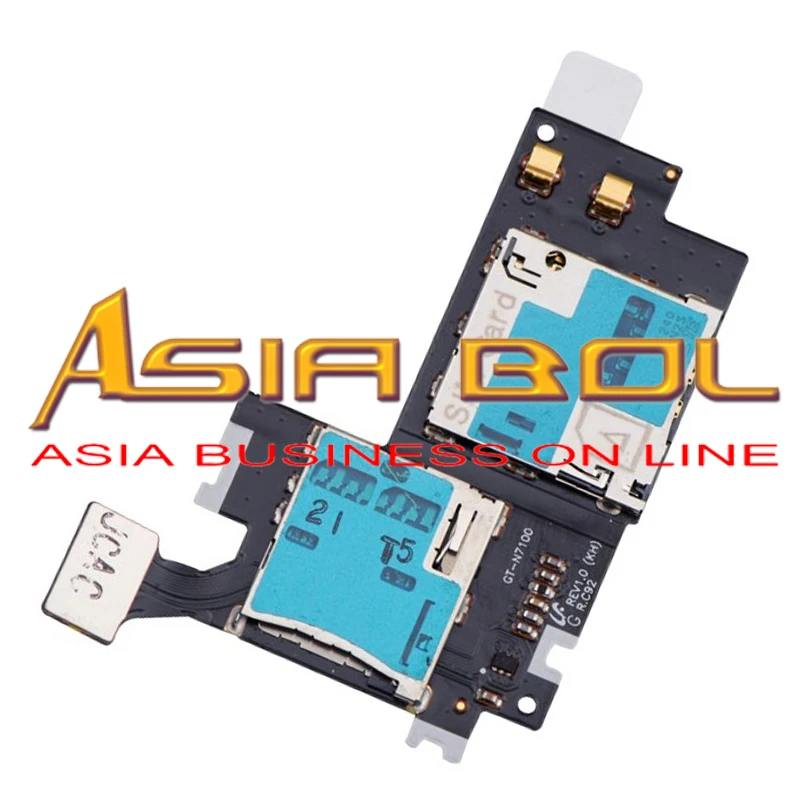 Новый держатель для карт Micro SIM SD гибкий кабель сменные детали Note 2 II N7100 | Мобильные