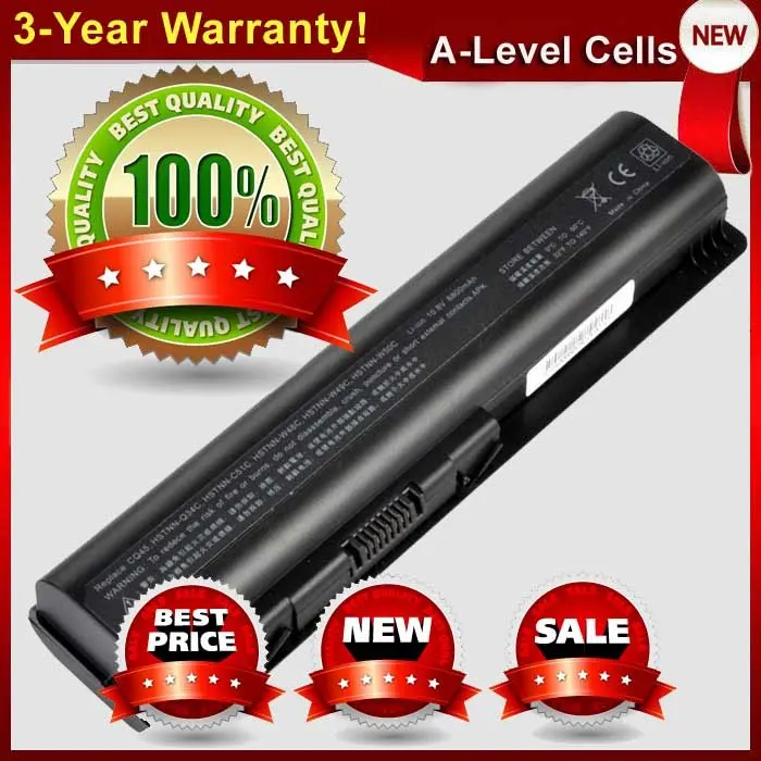 Высококачественный! 12 элементов аккумулятор для HP COMPAQ HSTNN Q39C Q40C Q58C UB72 UB73 UB79 W48C