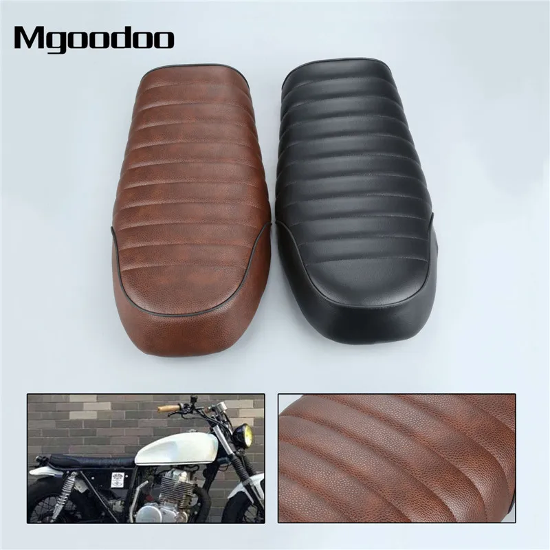 Мотоциклетное сидение для Кафе Racer с монтажными комплектами подходит Honda CB CL GN CB200