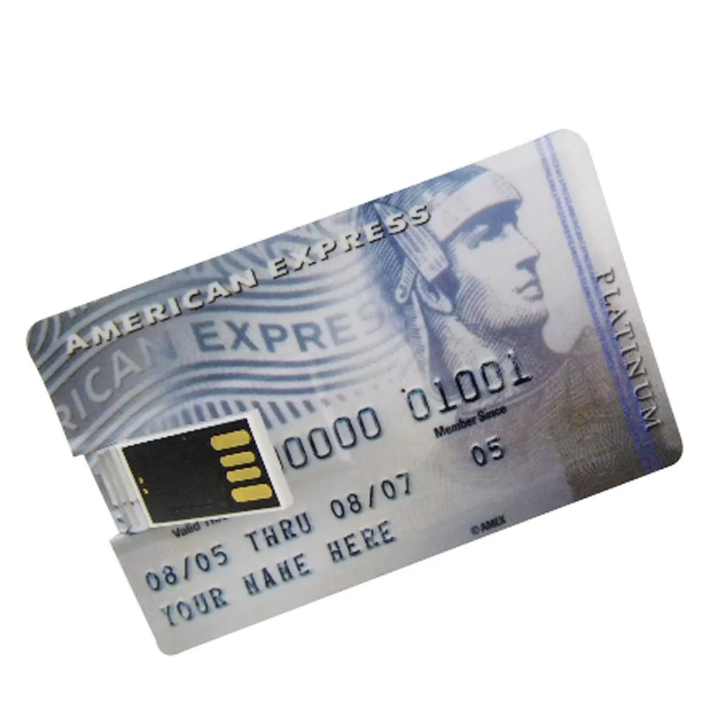 100% Реальная Емкость Формы Кредитной Карточки Cle USB Flash Drive 128 М 256 512 1 ГБ 2 2.0 Memory Stick 32 U