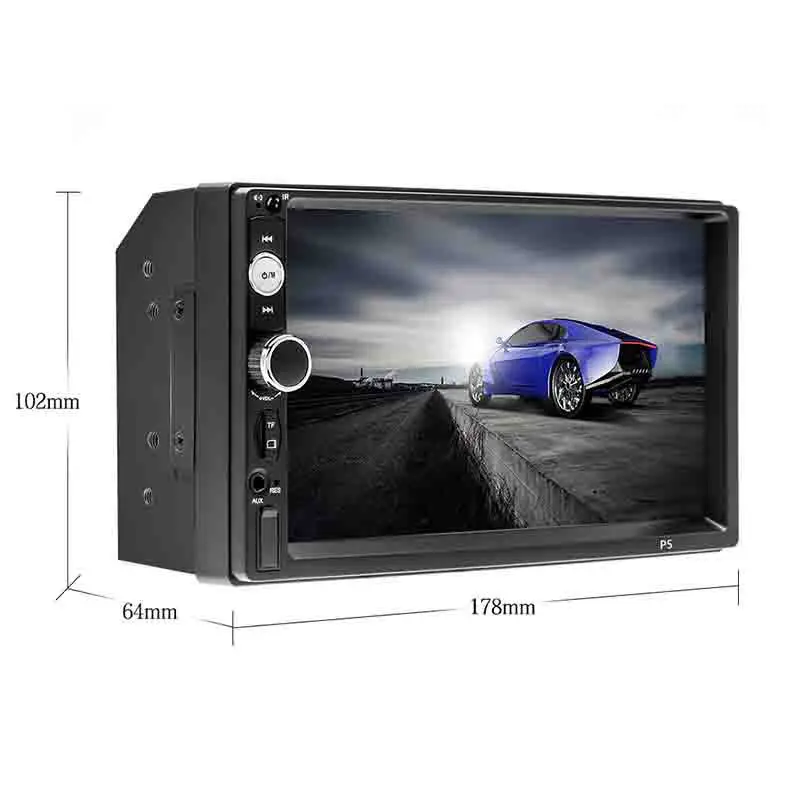 Сенсорный экран с gps навигатором AM/FM/RDS радио управление рулевым колесом 7 дюймов