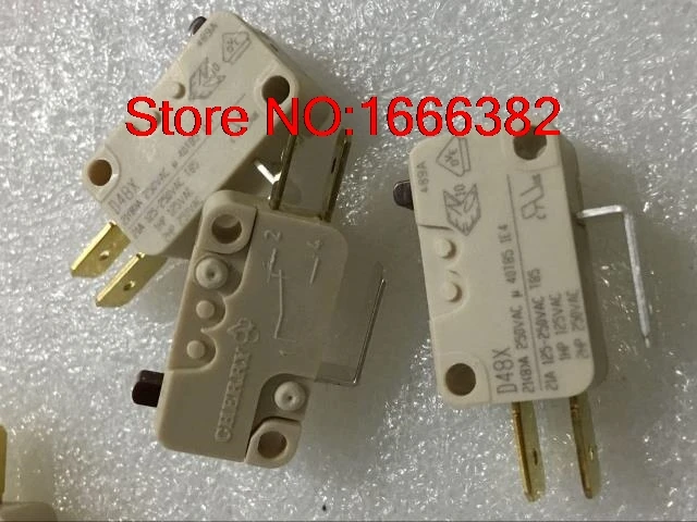 Большой микропереключатель D48X высокий ток 21A250V водонагреватель предельный