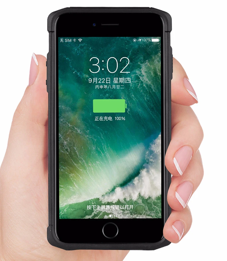 5000 мАч чехол для батареи iPhone 7 8 Plus внешний аккумулятор iPhone6 6s ультра тонкий
