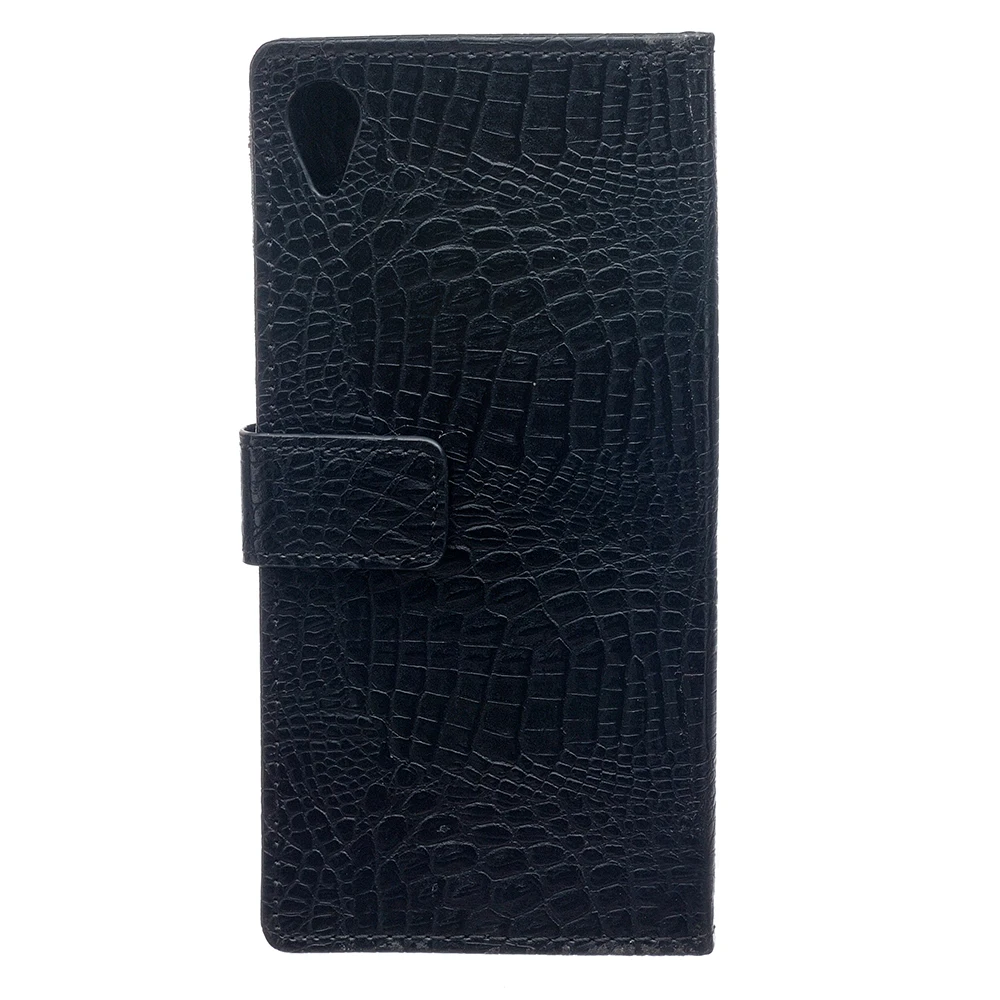 Luxury Retro Crocodile Skin Wallet PU Leather Flip Cover Case For Sony Xperia XA F3111 F3113 F3115 Dual Phone Bags Cases |