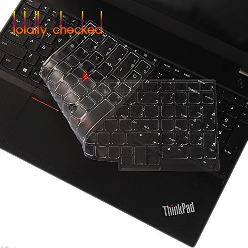 Ультратонкая клавиатура кожного покрова протектор для lenovo Thinkpad T590 E590 E580 T580 P52 P51s P52s 15," ноутбук