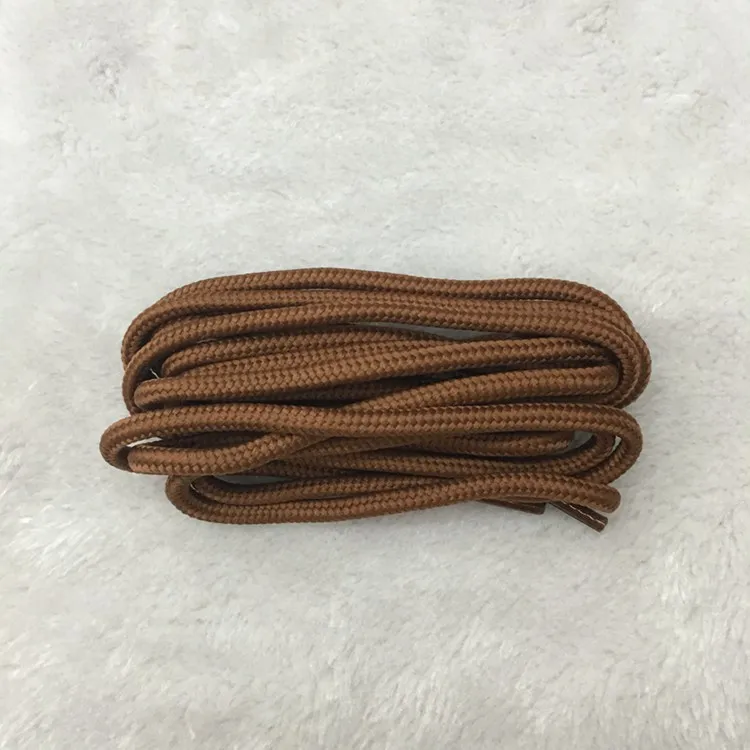 Golden brown 1 пара однотонных круглых шнурков; обувь из полиэстера наивысшего качества; однотонные классические кроссовки на шнурках с круглым носком; обувь; YD-1 - Цвет: Golden brown