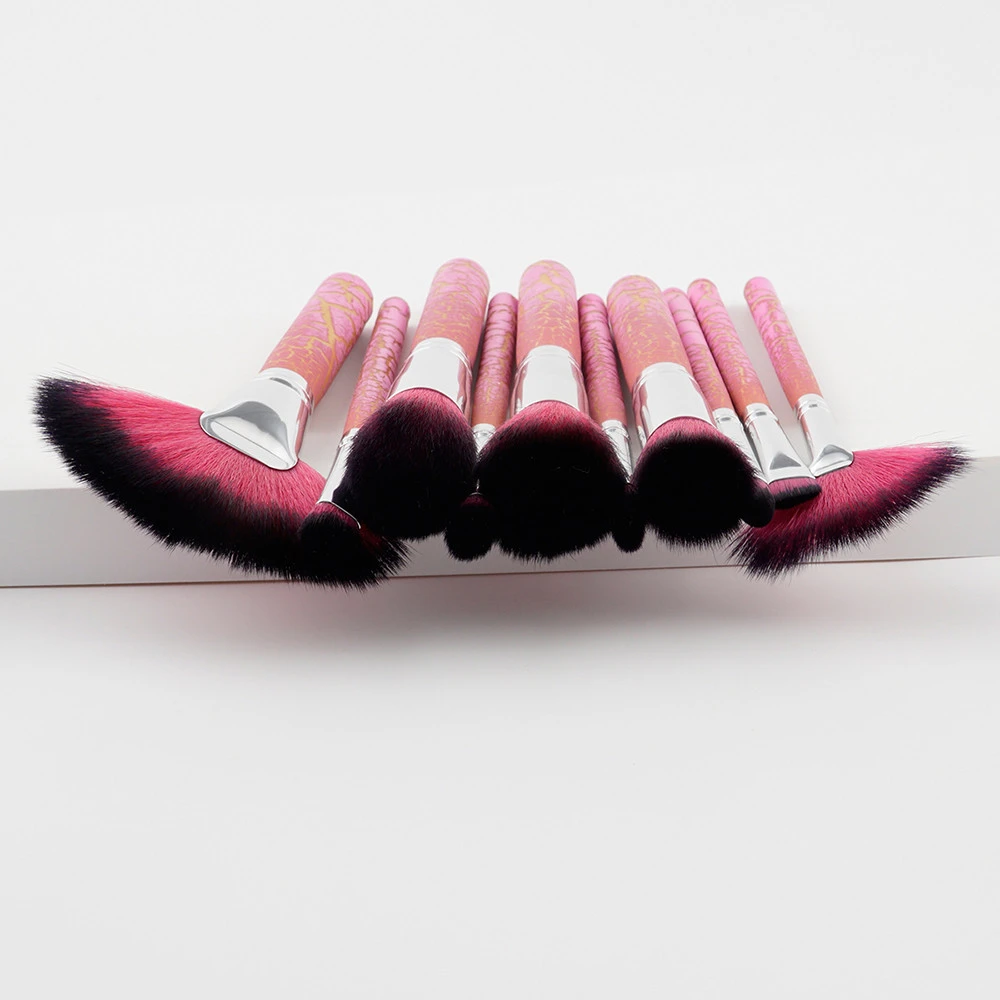 Новый 10 шт. Косметические бровей Тени для век кисти макияжа комплекты Наборы