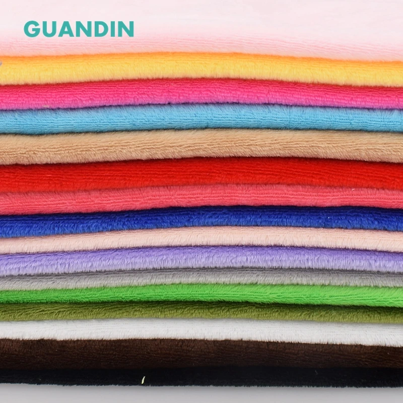 GUANDIN, 40x50 см супер мягкая короткая плюшевая ткань, ткань ручной работы для поделок и шитья пальчиковых игрушек, материал подушки 1 шт./лот MR001