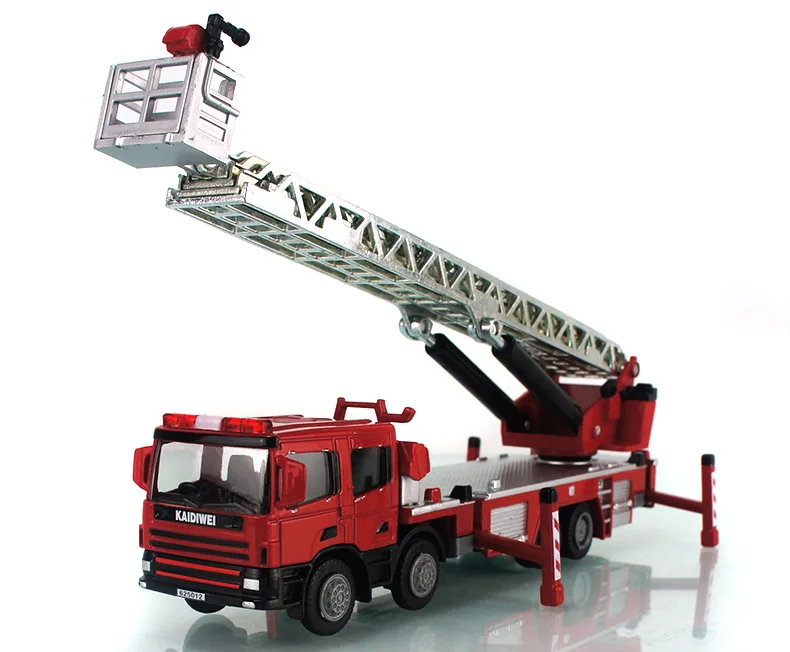 Горячая Распродажа пожарная машина набор детские игрушки 1:50 автомобиль сплав