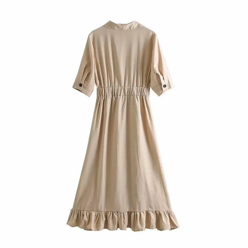 Новинка летняя повседневная женская обувь нарядное платье с коротким рукавом