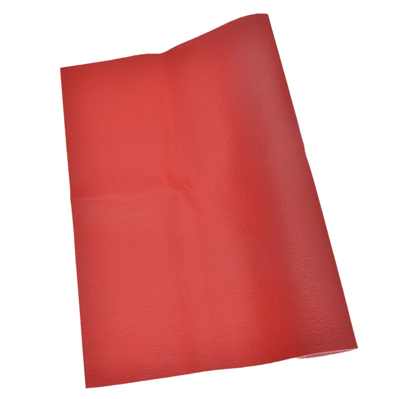 red She Love, 42x30 см, A3, ткань из искусственной кожи, 6 цветов, большая, водонепроницаемая, синтетическая кожа, сделай сам, бант для волос, украшение - Цвет: red