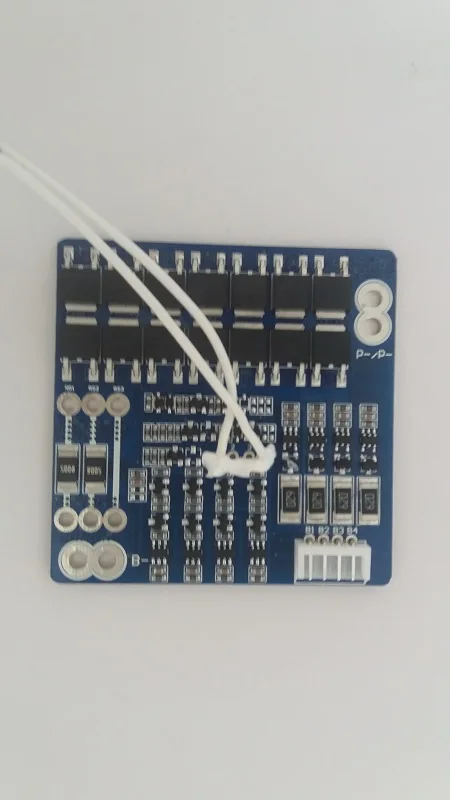 4S 30A LiFePO4 батарея PCM BMS Защитная печатная плата с функцией балансировки для