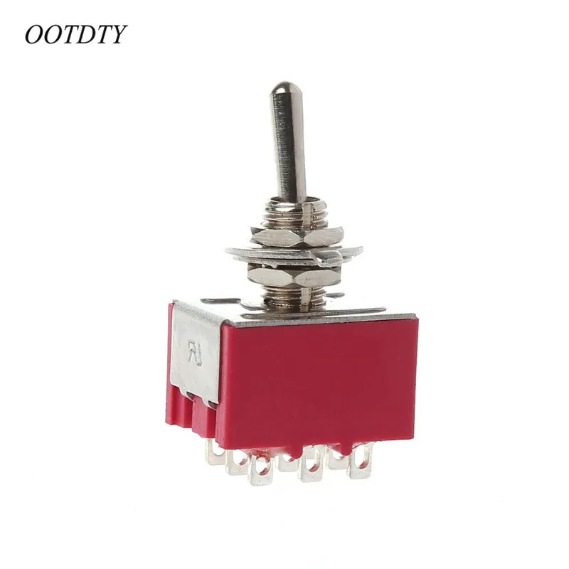 OOTDTY Mini 6 мм MTS 302 переключатель 9 контактный 2 позиционный ON/ON 5A/125VAC 2A/250VAC|switch|position