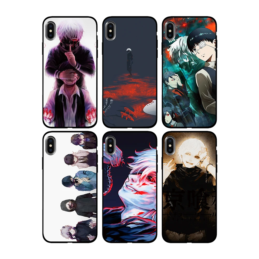 Japen bloody Tokyo Ghoul аниме Мягкий ТПУ чехол для Apple iPhone 6 6S 7 8 Plus 5 5S SE X XS MAX XR силиконовые