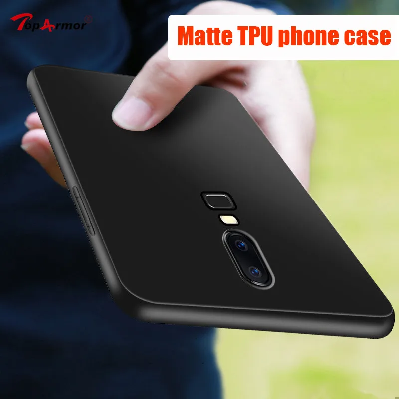 Роскошный Матовый Мягкий силиконовый чехол из ТПУ матовый для Oneplus 3 5 5T 6T 6 T