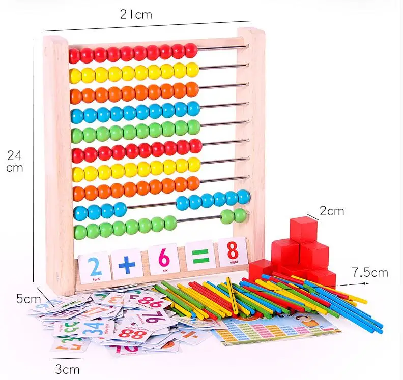 Учебные пособия по математике abacus стойка арифметическая детская Бесплатная