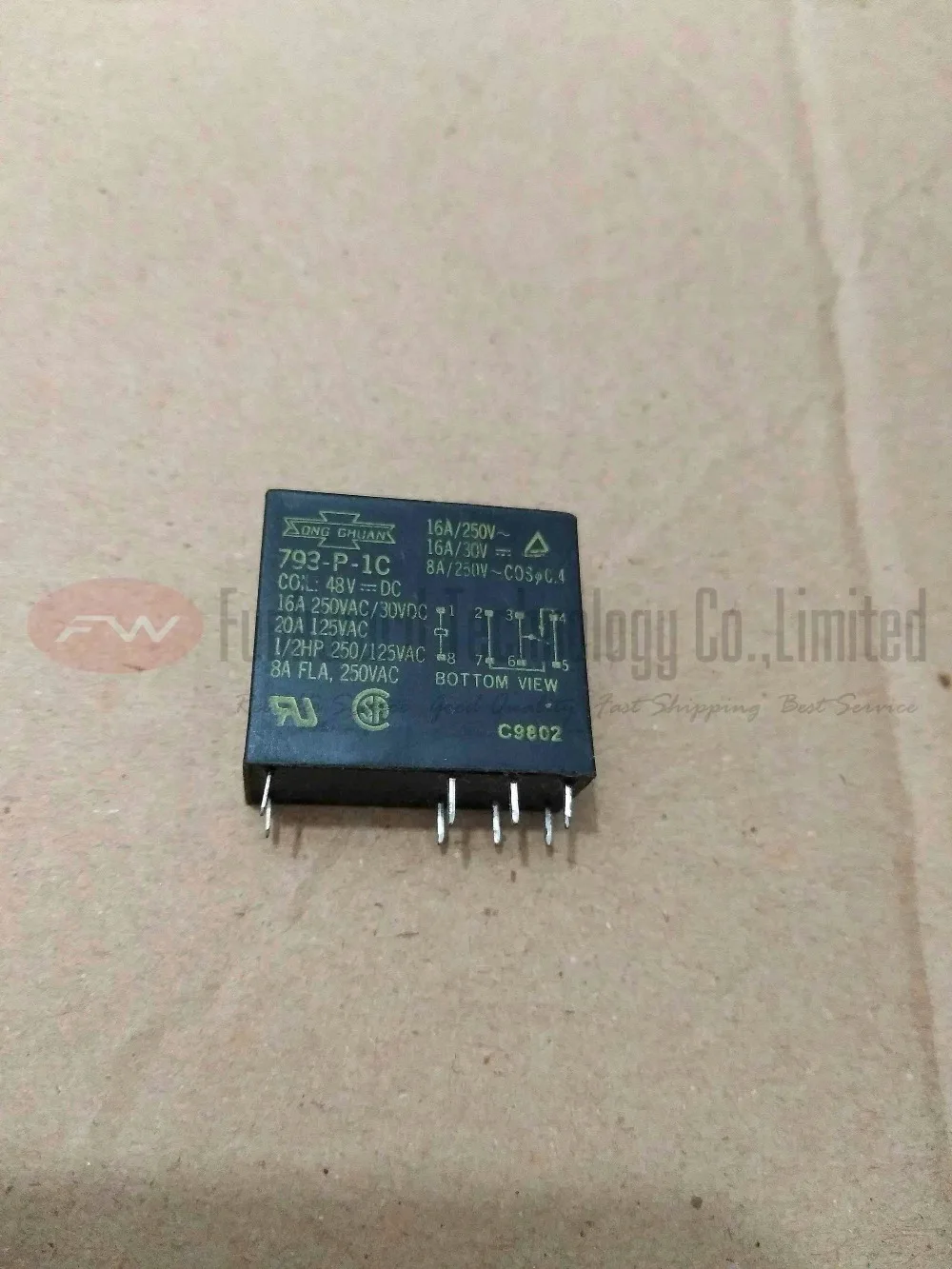 Силовое реле 793-P-1C-24VDC 793-P-1C-S 001-24VDC 793-P-1C-12VDC 793-P-1C-48VDC 16a 250 В переменного тока 8