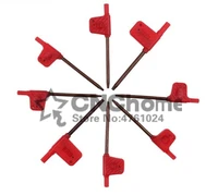 10pcs t6 t7 t8 t9 t10 t15 t20 screw driver screwdriver for xbox red flag wrench inner six lathe accessories