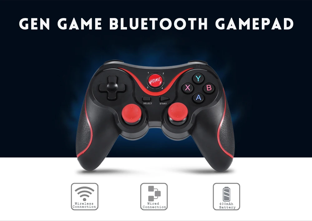 Фото Wireless Bluetooth Gamepad USB Remote Control Comfortable Joystick Android PC Game Controller For XBox One Sony PlayStation Электроника Wireless Bluetooth Gamepad USB Remote Control Comfortable Joystick Android PC Game Controller For XBox One Sony PlayStation Электроника