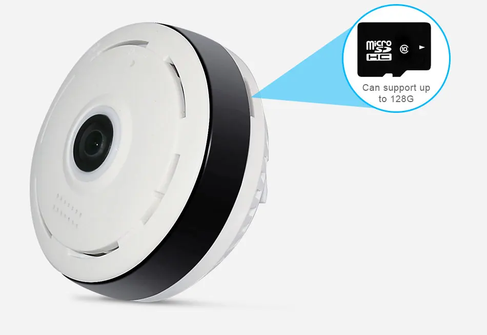 IP-камера видеонаблюдения HD рыбий глаз 960P 360 градусов | Безопасность и защита