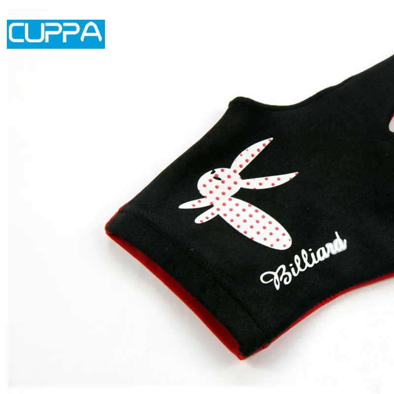 2017 New Cuppa Red Color Three Fingers Billiard Pool Madam Gloves Snooker Accessories China | Спорт и развлечения