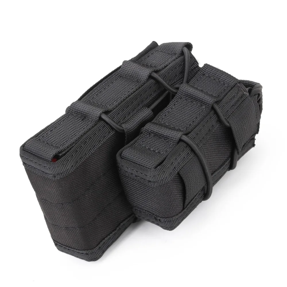 Тактическая Сумка Molle Mag 9 мм 5 56 двойные сумки для хранения 1000D нейлоновые военные